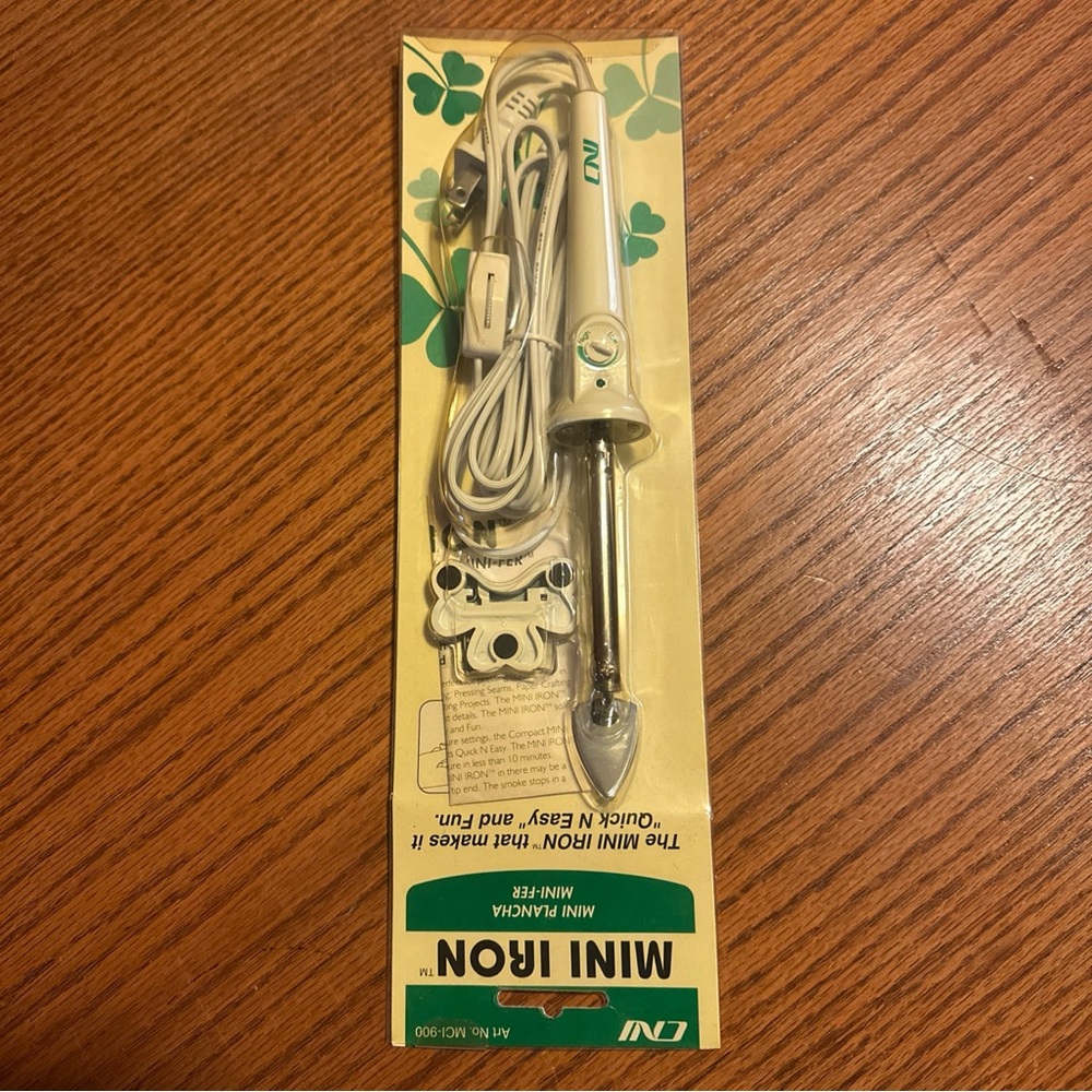 Clover CNI Mini Iron Art No. MCI-900 Crafting Sewing Quilting - Picture 2 of 7
